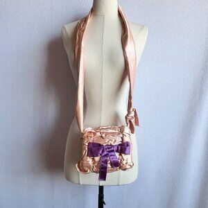 Children's Pink Satin Muff Handwarmer